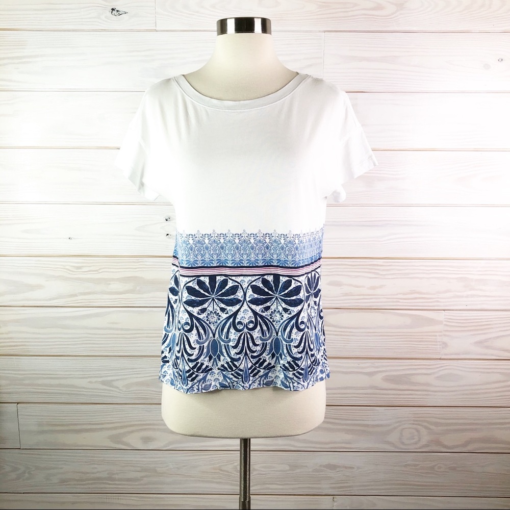 Tommy Bahama T-Shirt Tropical Woman Top Size XS